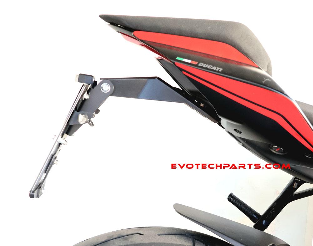 Ducati Streetfighter / Panigale V4 / V2 Kennzeichenhalter ab 2020 von EVOTECHPARTS